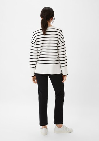 comma casual identity Pullover in Weiß: Rückseite
