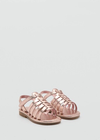 MANGO KIDS Sandals 'Crepeb' in Pink