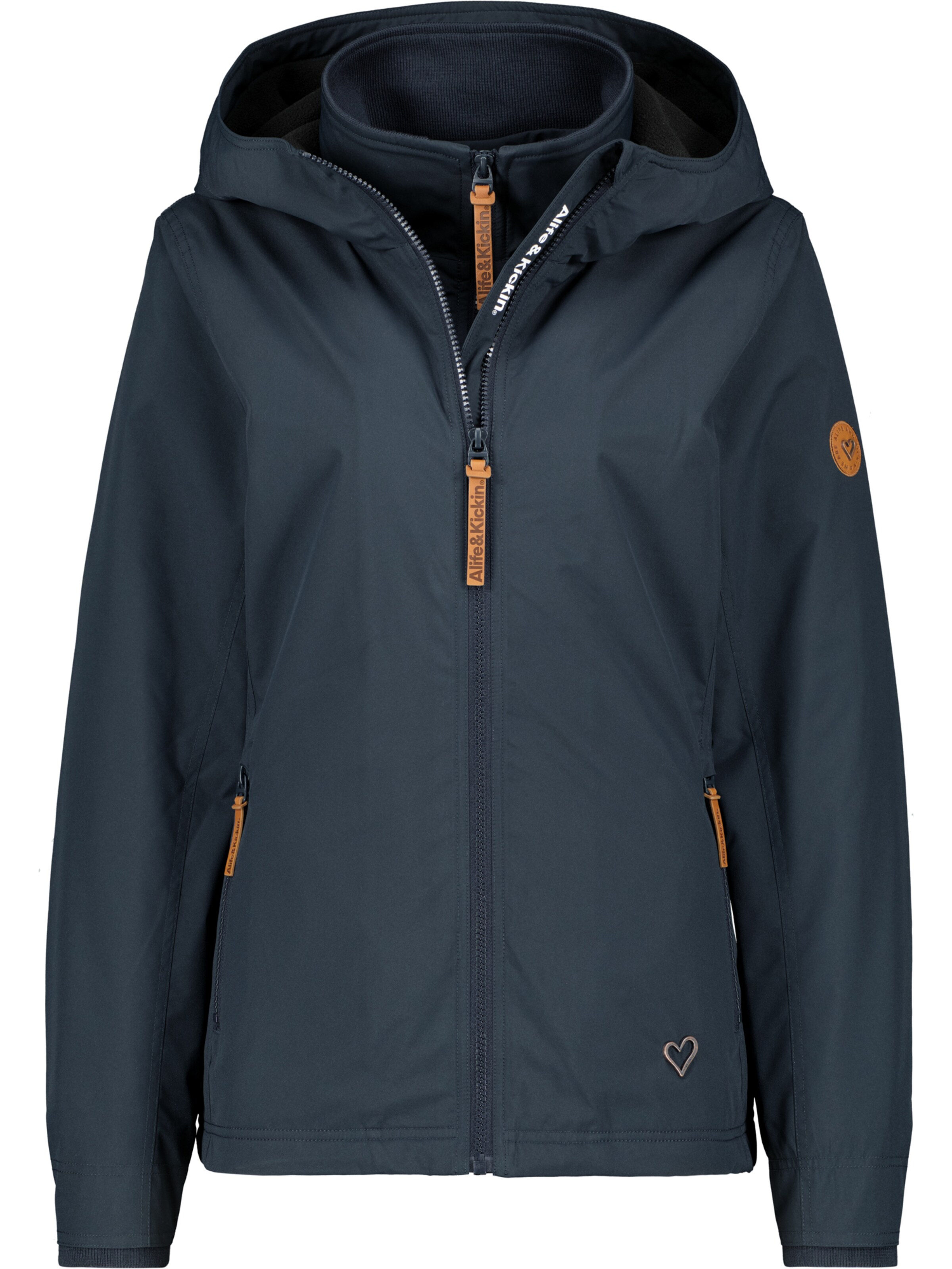 alife & kickin Jacke 'GinaAK A' in marine / braun, Produktansicht