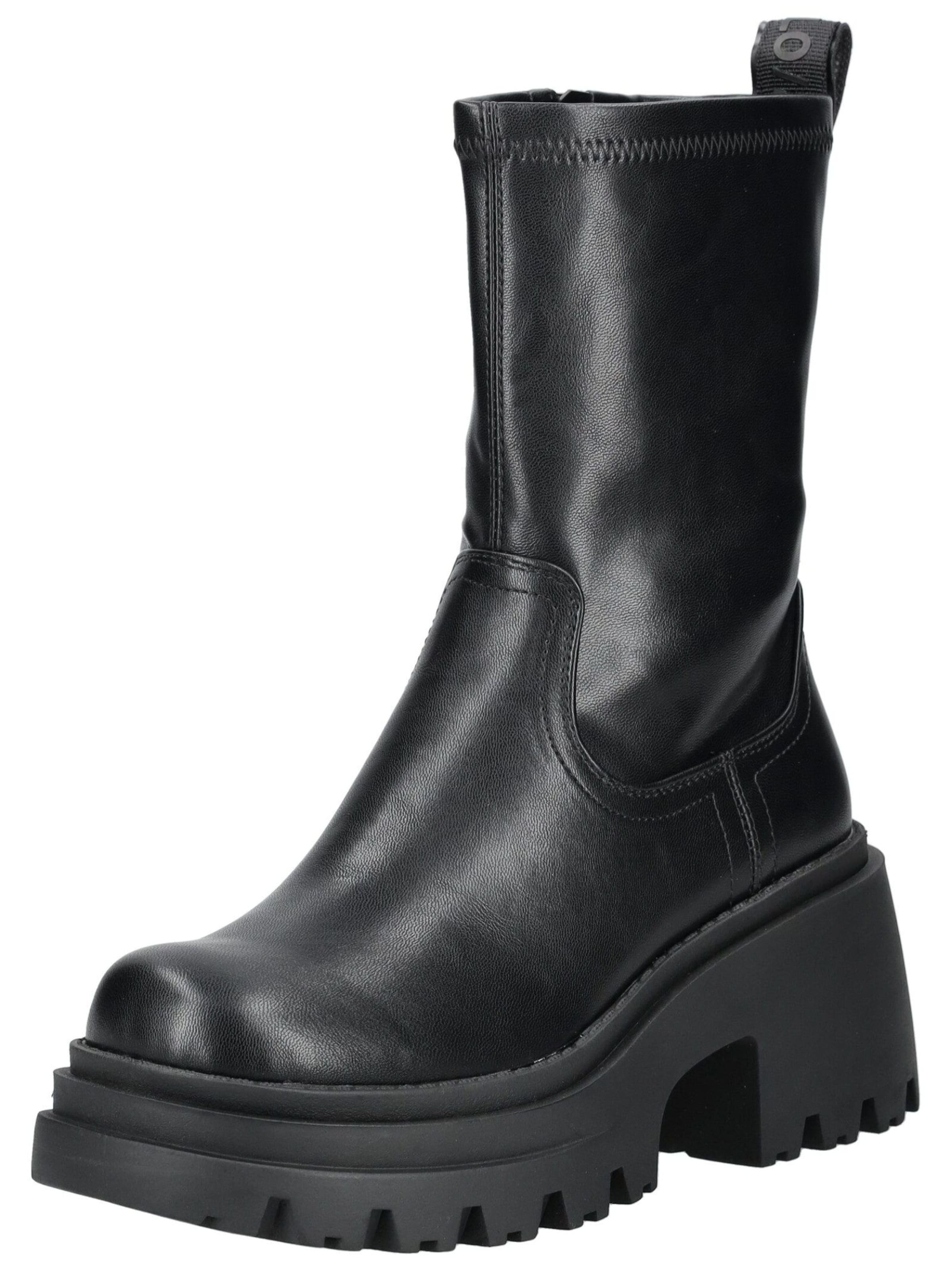 BUFFALO Členkové čižmy 'Aspen' - Čierna: predná strana