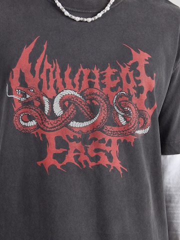 T-Shirt HOLLISTER en noir