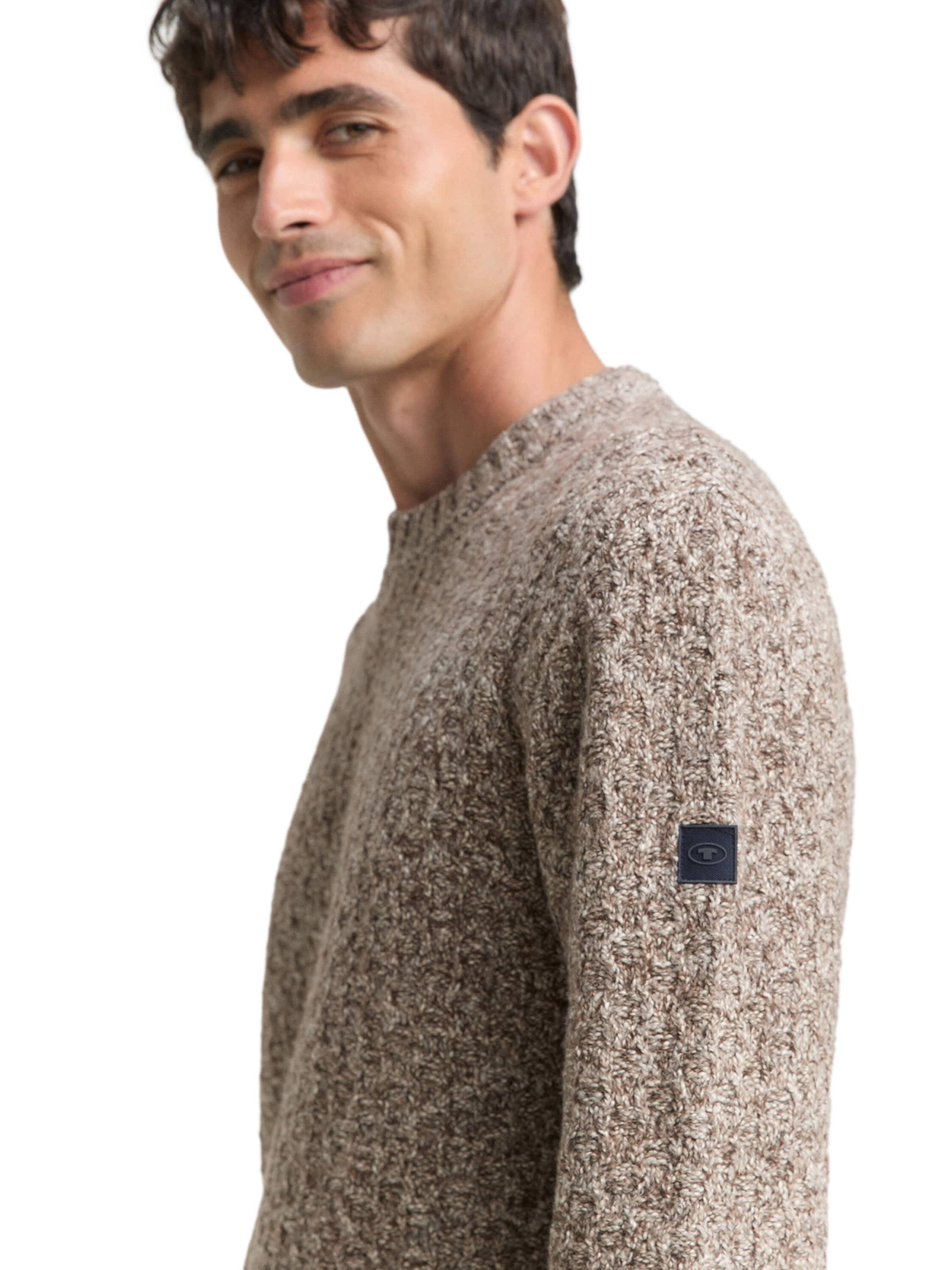 Pullover di TOM TAILOR in marrone