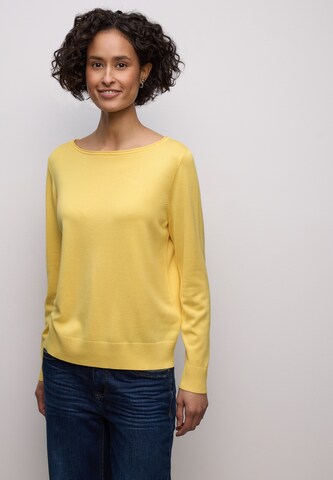 STREET ONE Sweater in Yellow: front