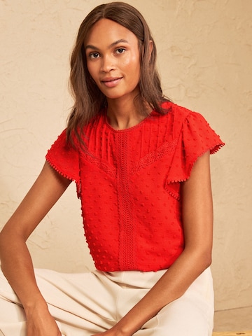 love & roses Blouse in Orange