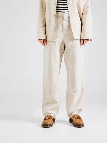 Carhartt WIP Loosefit Bukser 'Ethel' i beige