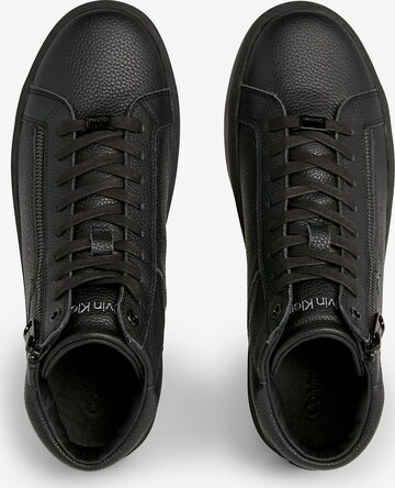 Calvin Klein High-Top Sneakers in Black