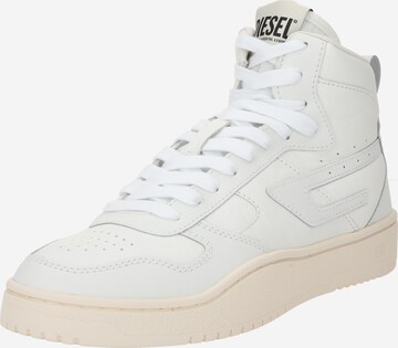 DIESEL Hög sneaker 'S-UKIYO V2' i vit: framsida