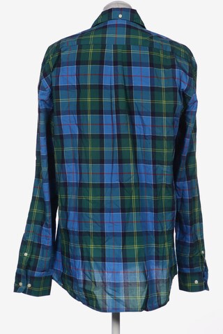 Barbour Button Up Shirt in XXL in Blue