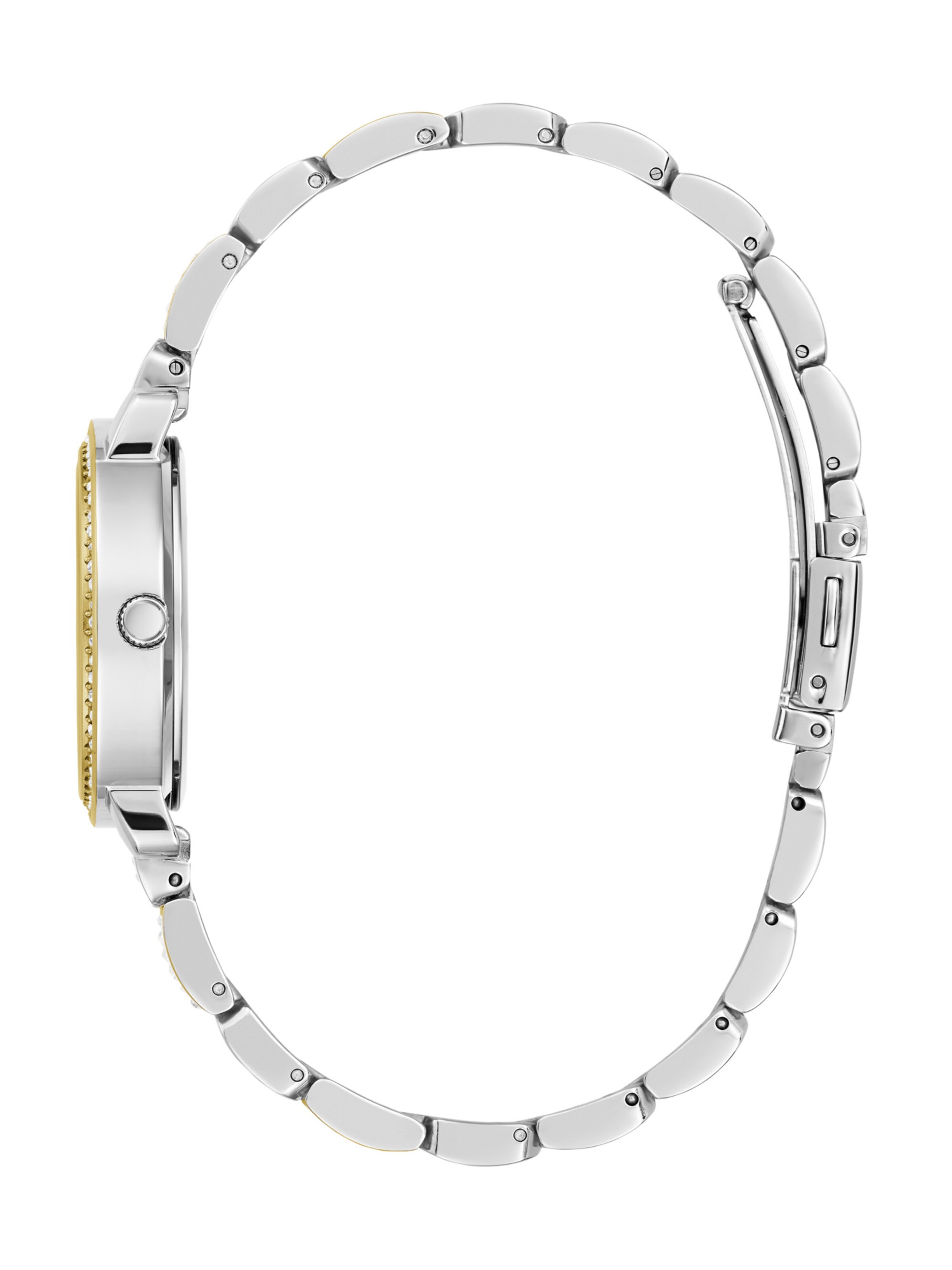 GUESS Analoog horloge 'GD Hayley' in Goud