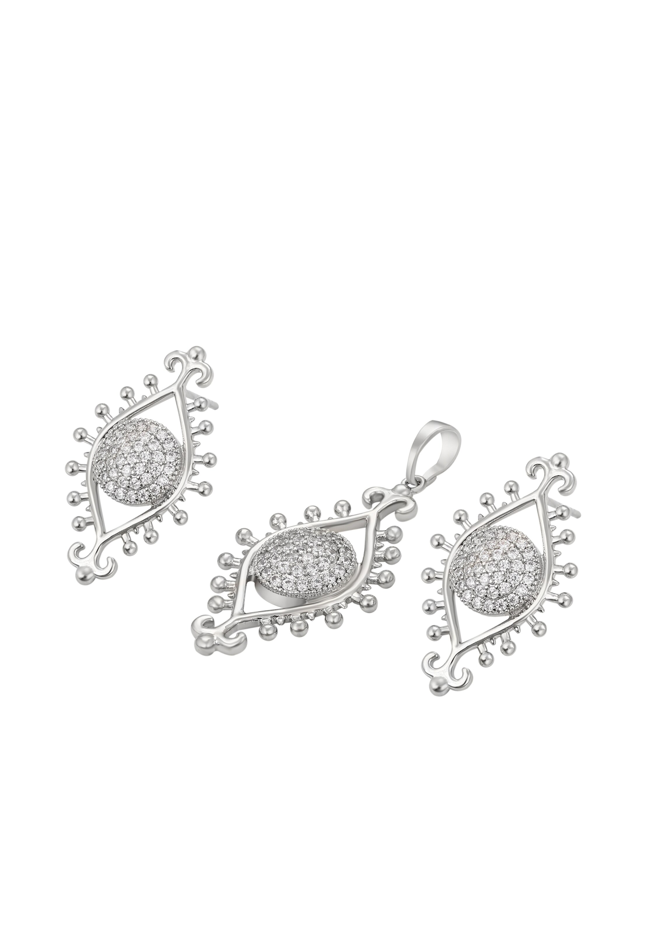 faina - Conjuntos de bijuteria em prata