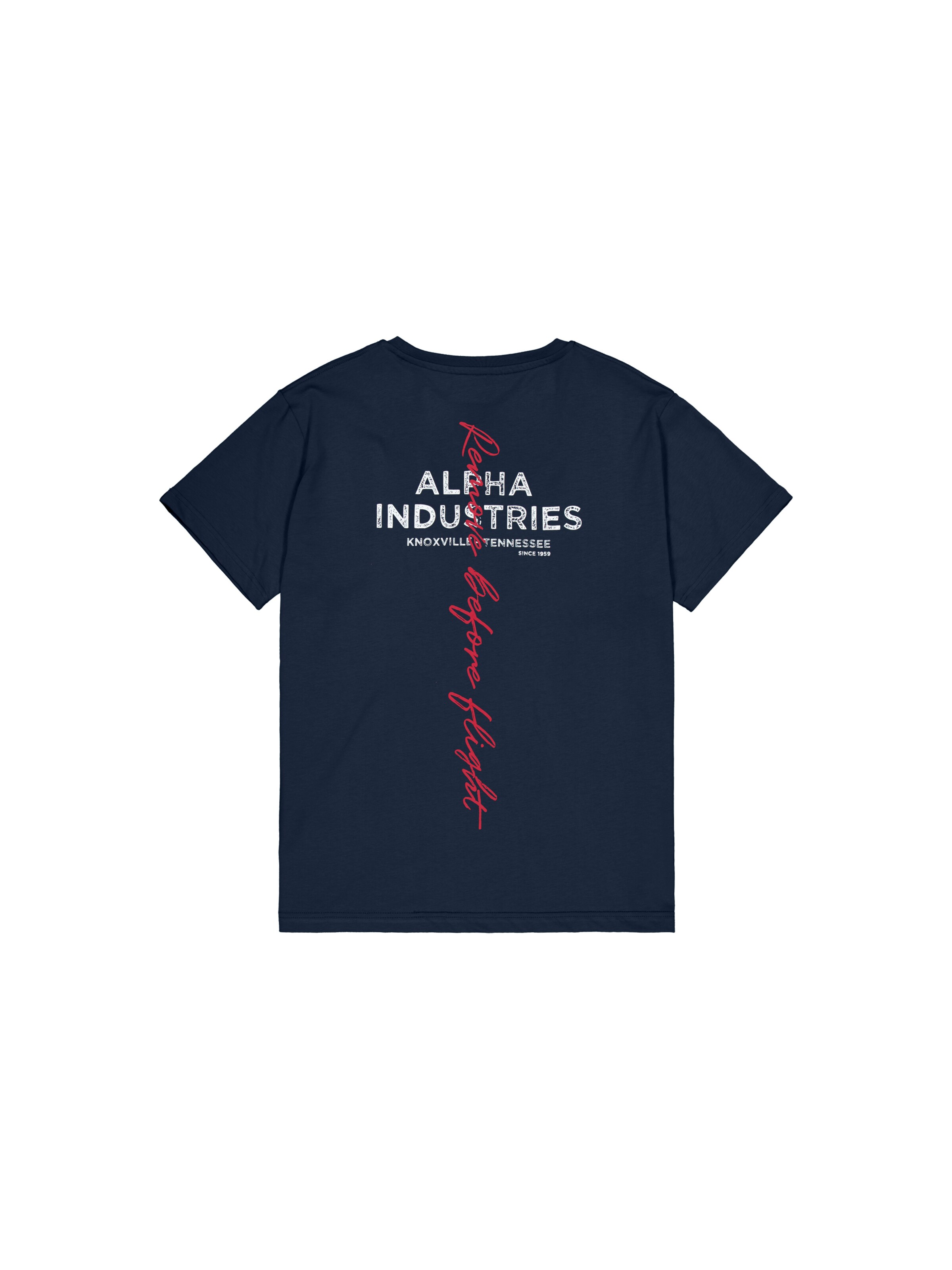 ALPHA INDUSTRIES Koszulka w kolorze niebieski