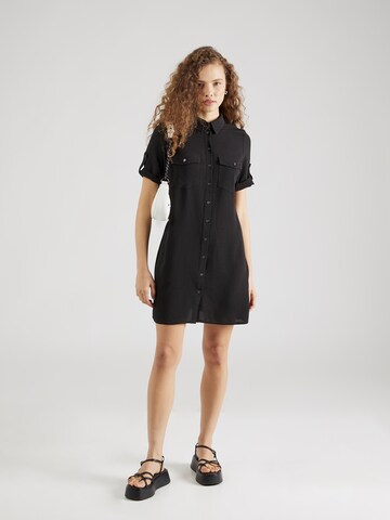 Robe-chemise 'CLARA' Noisy may en noir : devant