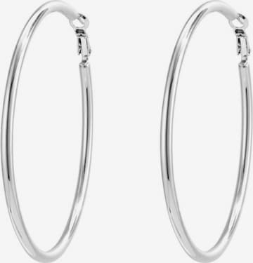 Cala Rose Earrings 'SLOANE' in Silver: front