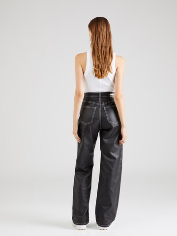 Dr. Denim Wide leg Jeans 'Echo' in Zwart