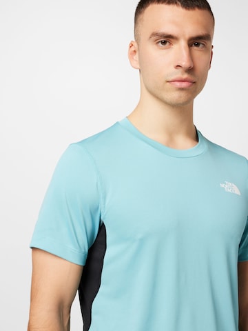 THE NORTH FACE Funkcionalna majica | modra barva