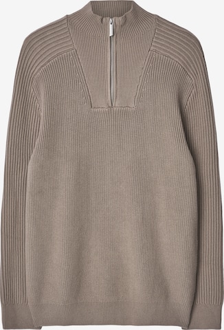 Pullover di Adolfo Dominguez in grigio: frontale