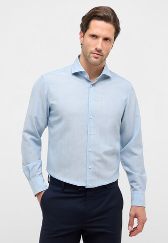 ETERNA Regular Fit Hemd in Blau: Vorderseite