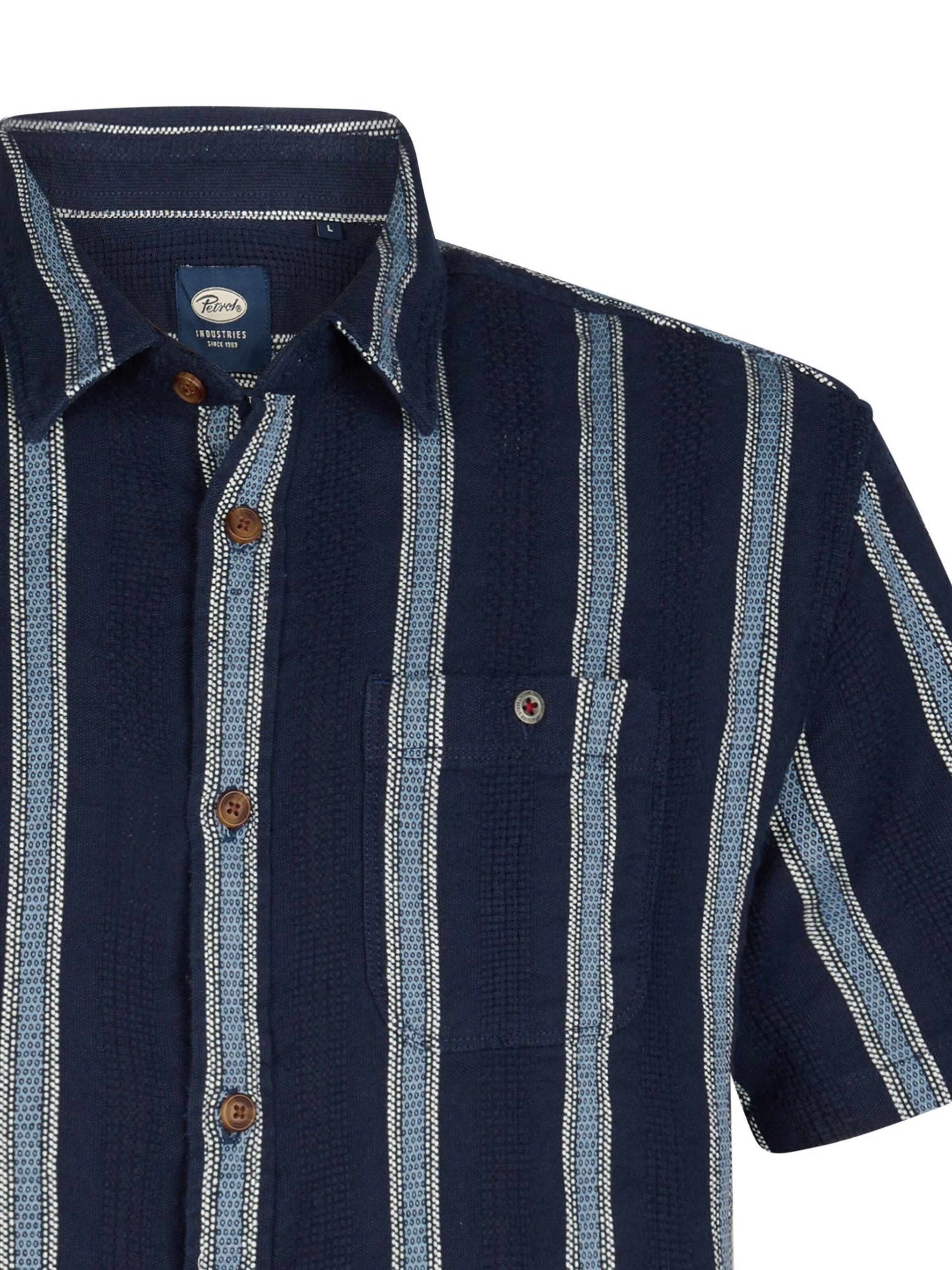 PETROL INDUSTRIES MEN Regular Fit Hemd‌‌‌‌‌‌‌‌ in Blau