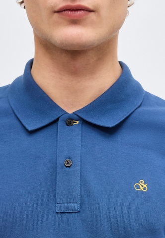 SCOTCH & SODA T-shirt i blå