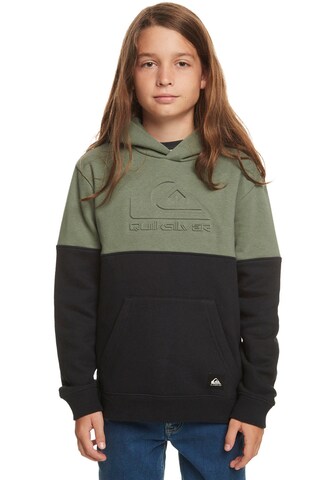 QUIKSILVER Sweatshirt in Schwarz: predná strana