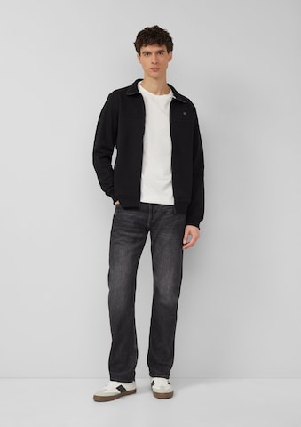 s.Oliver Sweatjacke in Schwarz