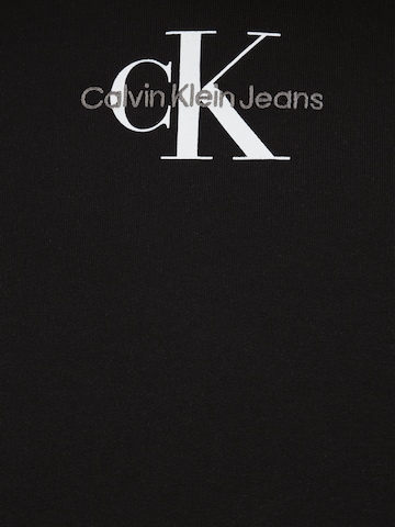 Calvin Klein Jeans Plus Μπλούζα φούτερ σε μαύρο