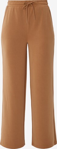 s.Oliver Wide leg Pants in Brown: front