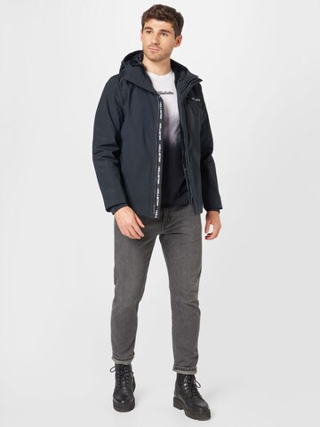 HOLLISTER Winter Jacket in Black