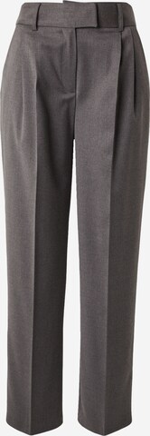 Guido Maria Kretschmer Women Regular Pleat-front trousers 'Valentina' in Grey: front