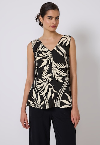 Street One Studio Blouse in Black: front