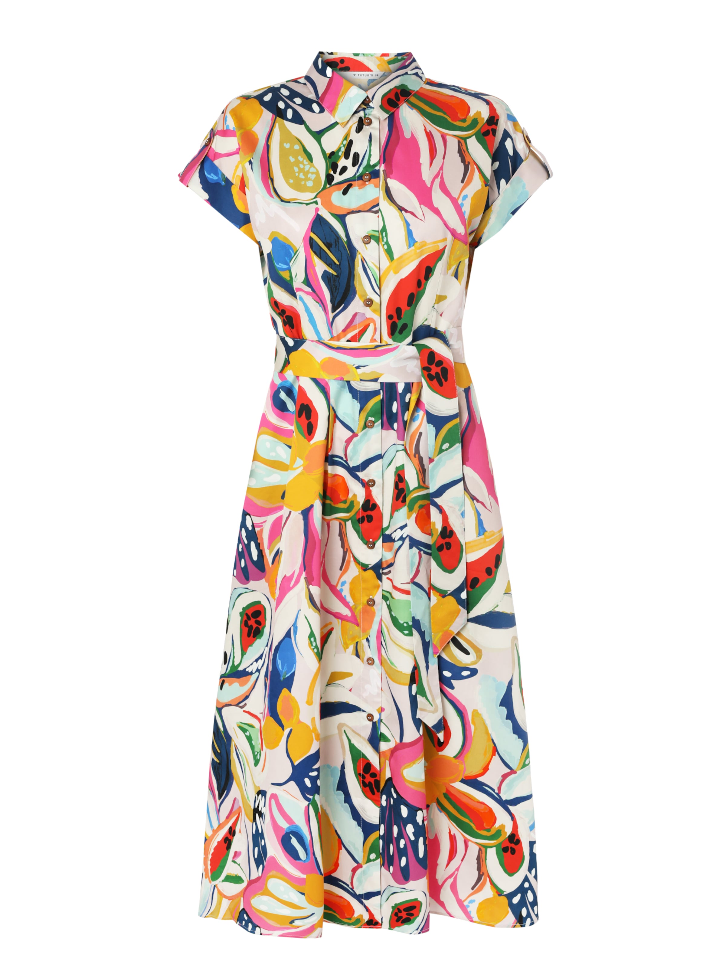 TATUUM Kleid 'Nicoletta' in Beige: Vorderseite