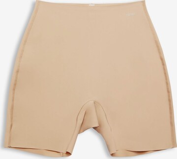 Pantalon modelant ESPRIT en beige : devant