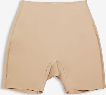 Pantalon modelant ESPRIT en beige : devant