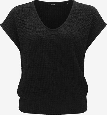 OPUS Shirt 'Sazzina' in Black: front