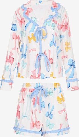 Fouline - Pijama em azul: frente