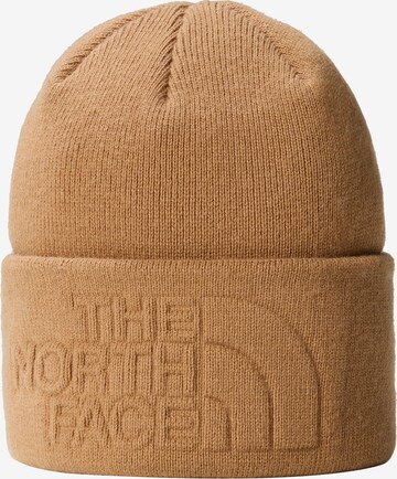 THE NORTH FACE Beanie in Beige: front