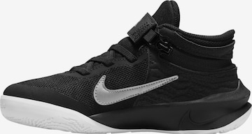 NIKE Athletic Shoes in Black: front