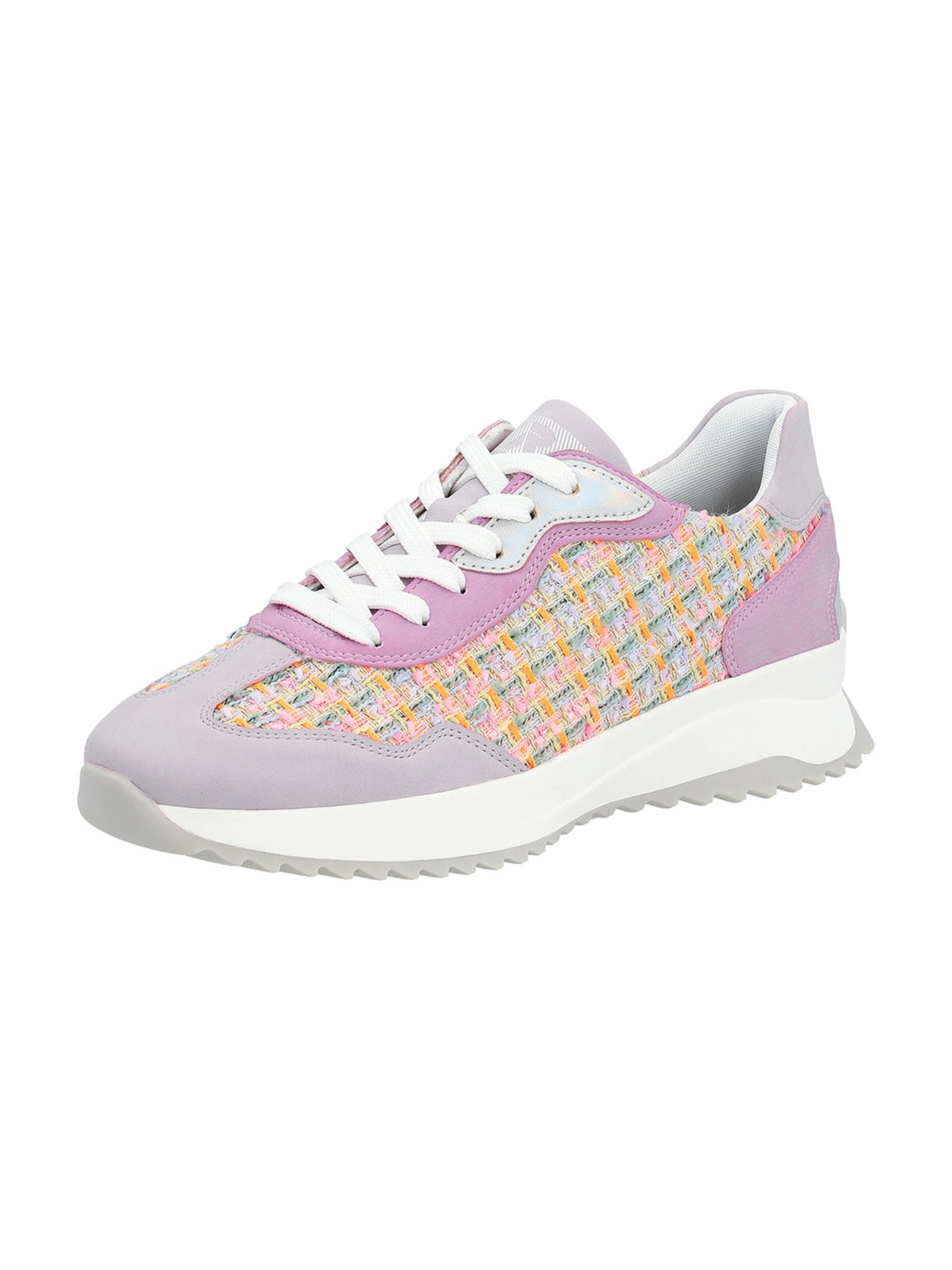 Rieker Sport Sneakers in Purple: front