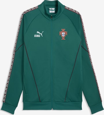 Vestes d’entraînement 'Portugal King' PUMA en vert : devant