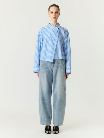 YAS Blouse 'YASLee' in Blauw