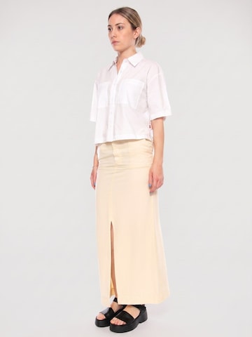 elvine Nederdel 'DIEDONA_WS SKIRT BLOND' i gul: forside