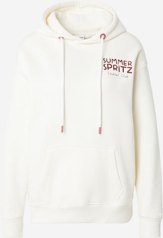 Sublevel Sweatshirt in Weiß: Vorderseite