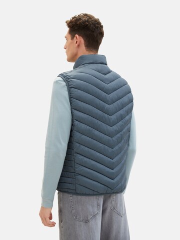 Gilet TOM TAILOR en bleu