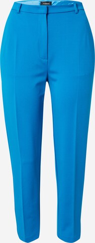 PINKO Regular Pleated Pants 'POTENZA' in Blue: front