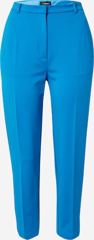 PINKO Regular Trousers with creases 'POTENZA' in Blue: front