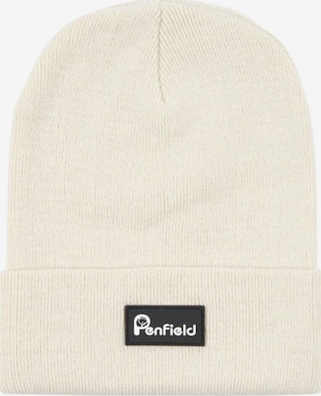 Chapeaux 'Bear Reverse Badge Be Marshmallow' PENFIELD en blanc : devant