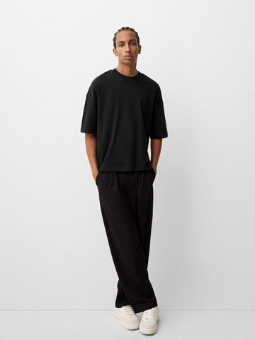 T-Shirt Bershka en noir