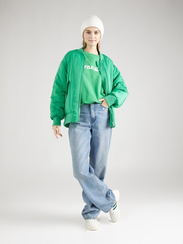 WRANGLER Μπλούζα φούτερ σε πράσινο