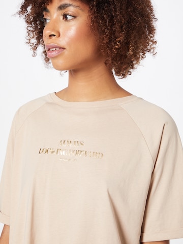 River Island - Camiseta 'PARIS' en beige