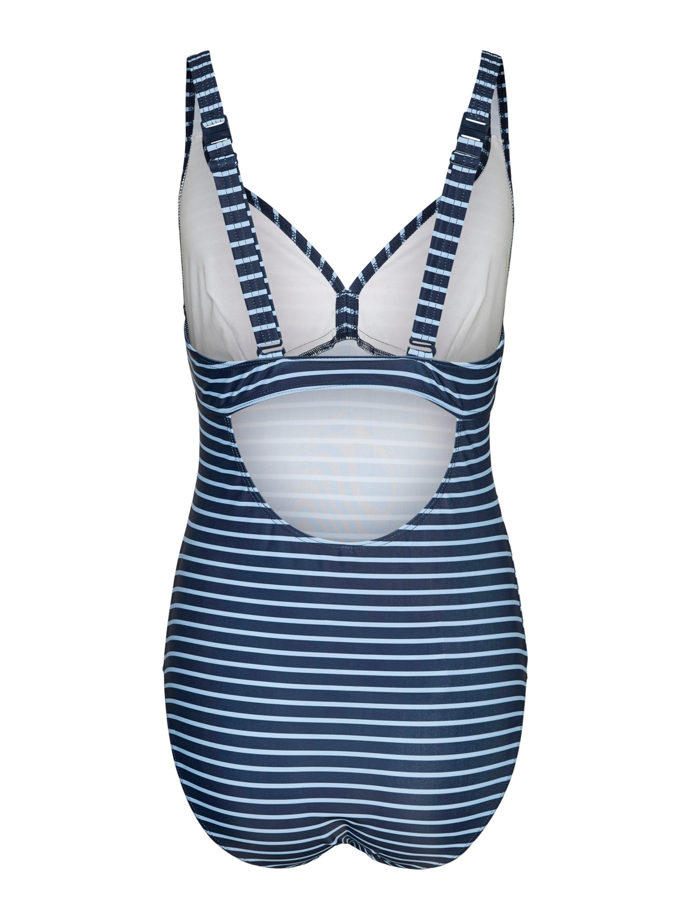 Bustier Maillot de bain 'MLJOSEFINE' MAMALICIOUS en bleu